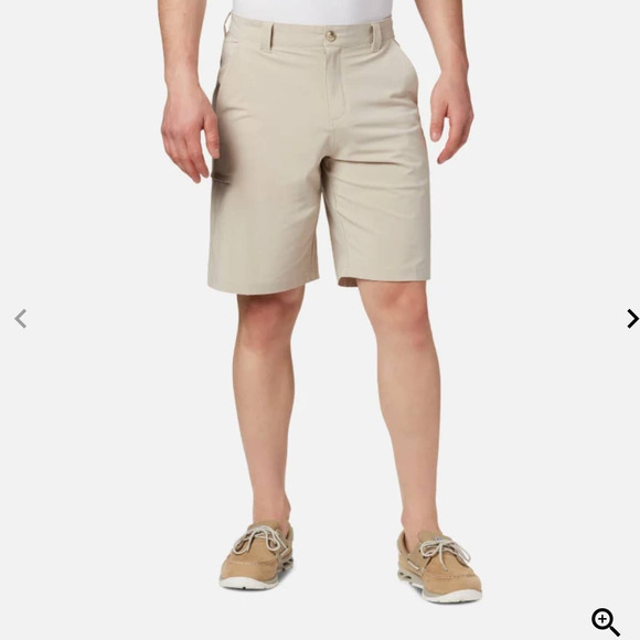 Columbia Other - Columbia PFG Grander Marlin II Offshore Khaki Shorts Mens Size 28 (FM4602-160)